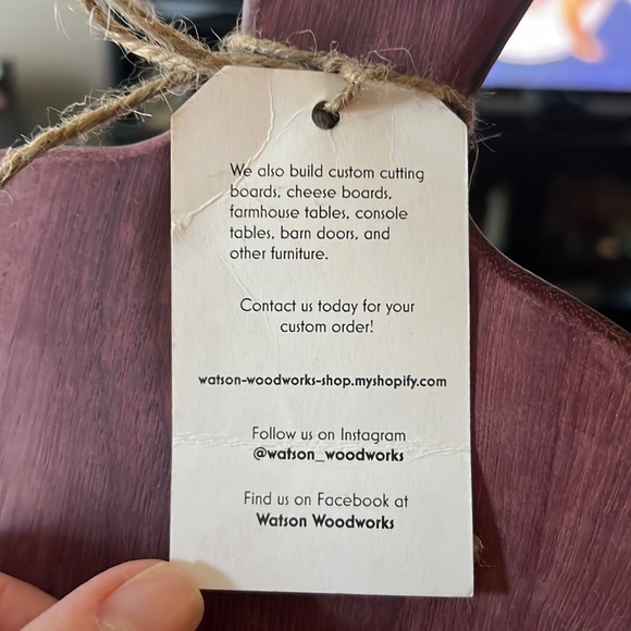 Wooden cutting board. - Picture 3 of 6